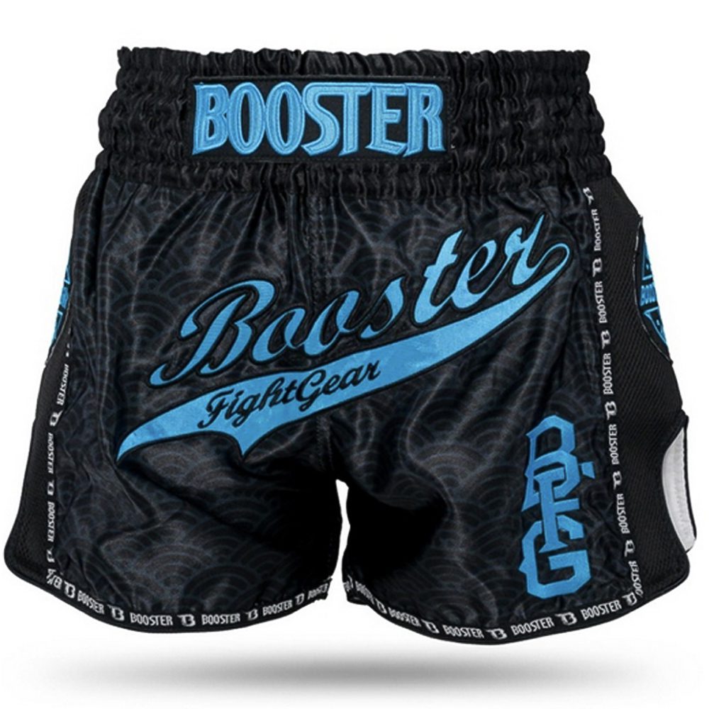 Booster Kickboksbroekje Slugger Wave BK-BL (TBT SLUGGER WAVE BK BL) Booster Kickboksbroekje Slugger Wave BK-BL (TBT SLUGGER WAVE BK BL)