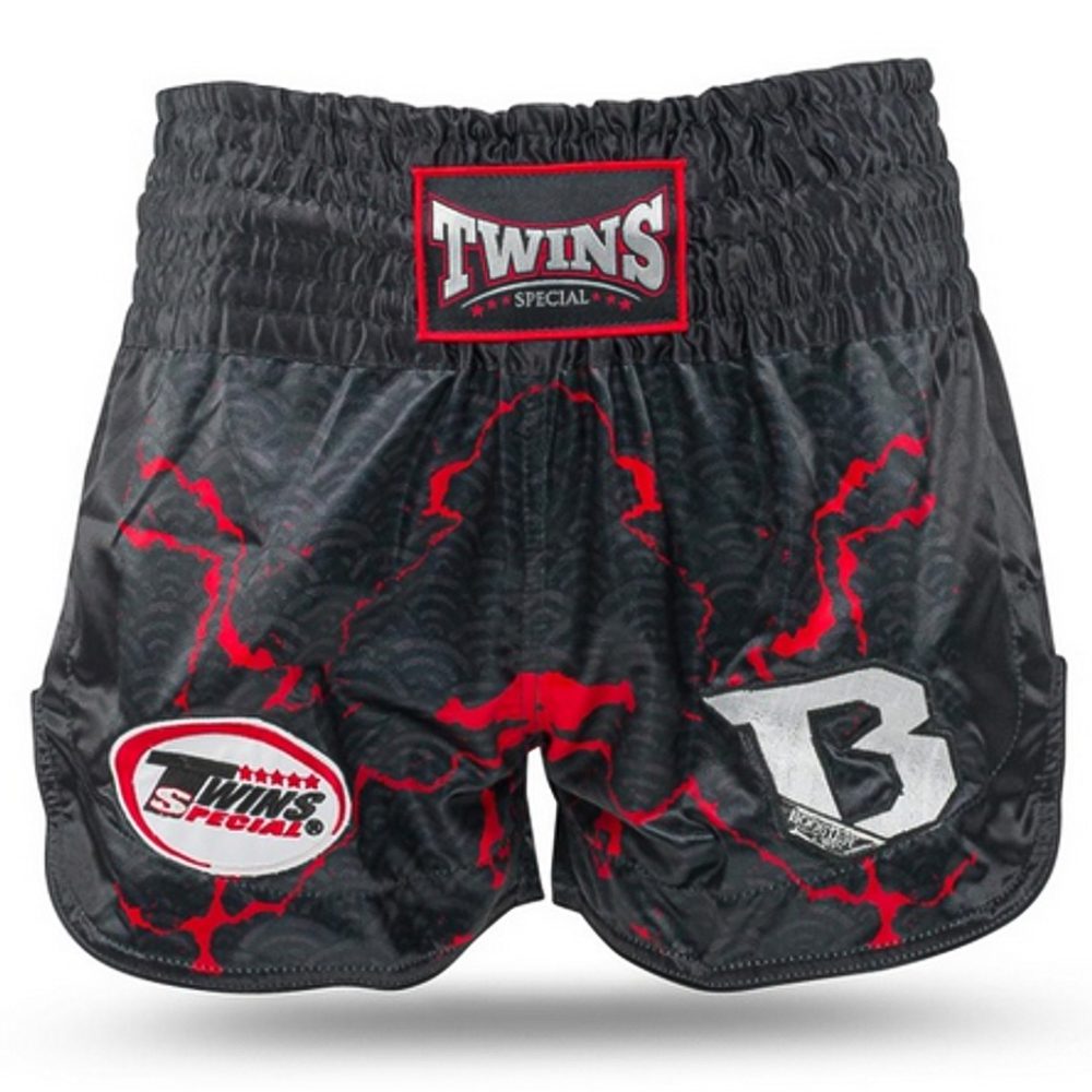 Twins X Booster Muay Thai Trunks Satin (TBT TWINS X BOOSTER 7)
