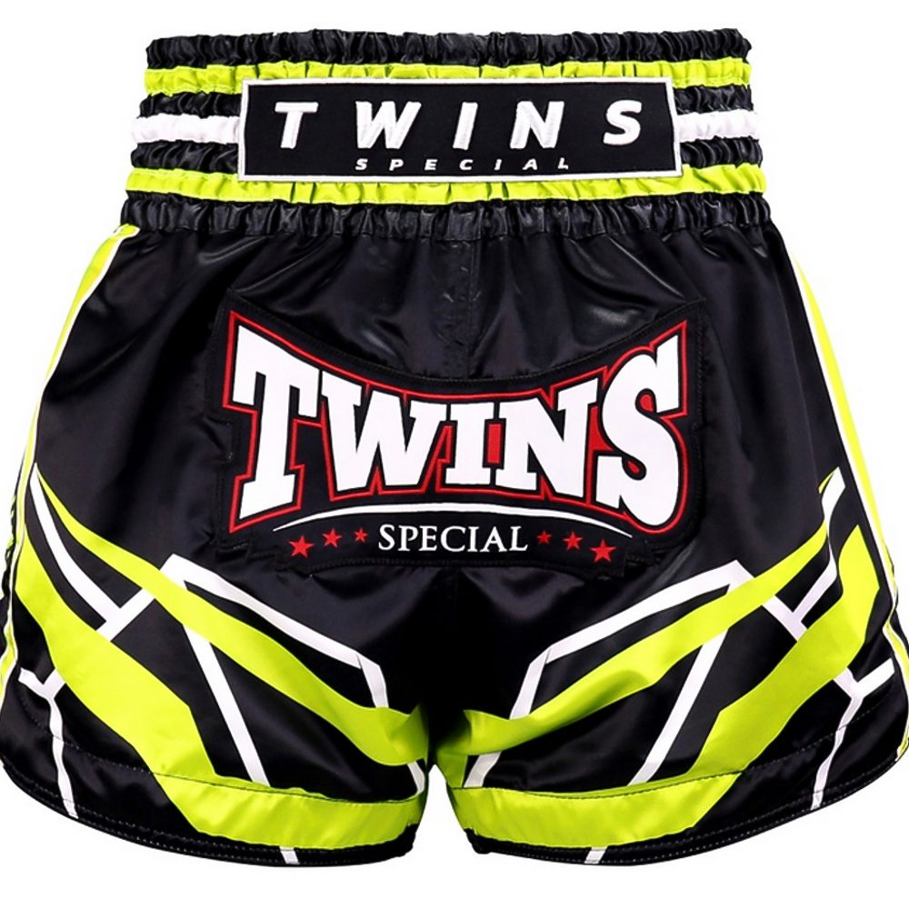 Twins Special Kickboksbroekje Racing Black Green (TTBL RACING BLACK GREEN) Twins Special Kickboksbroekje Racing Black Green (TTBL RACING BLACK GREEN)