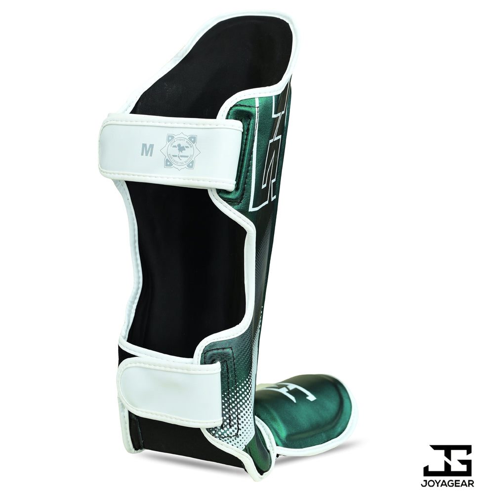 Joya Evolution Scheenbeschermers Groen Wit Joya Evolution Scheenbeschermers Groen Wit