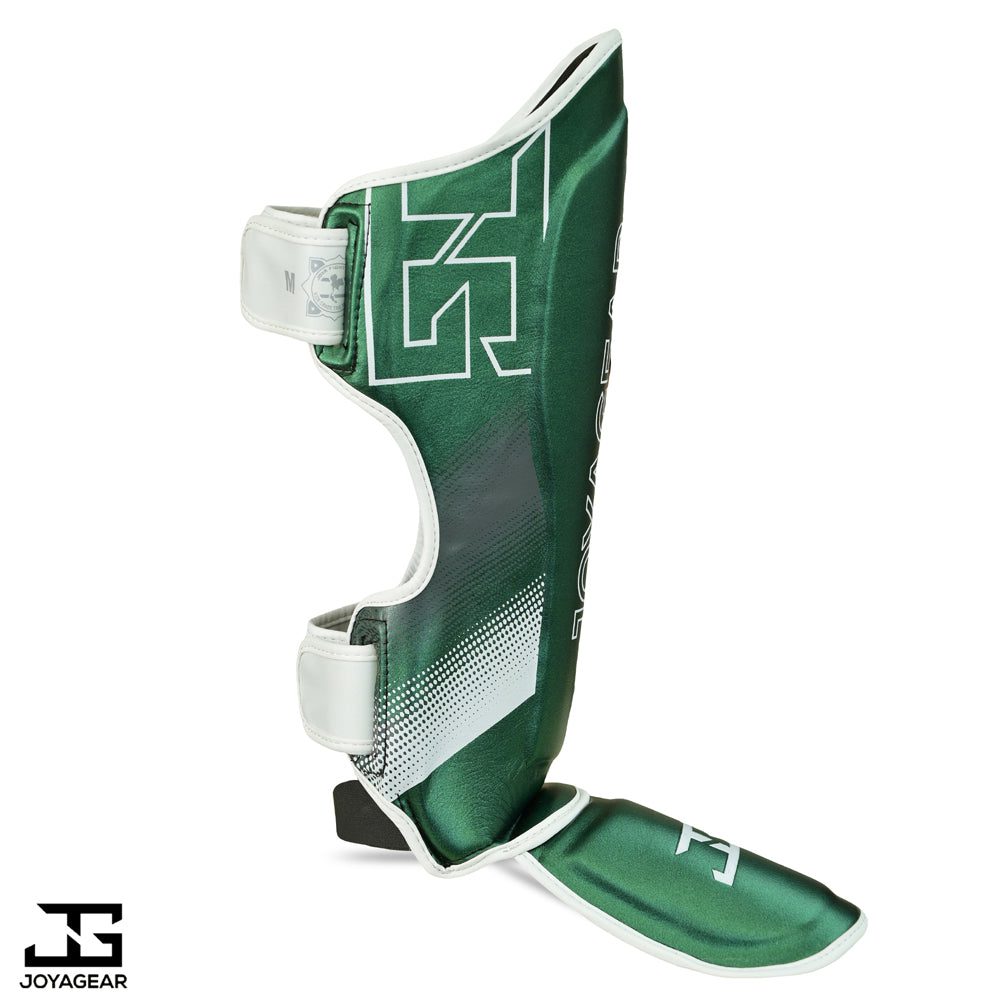Joya Evolution Scheenbeschermers Groen Wit Joya Evolution Scheenbeschermers Groen Wit
