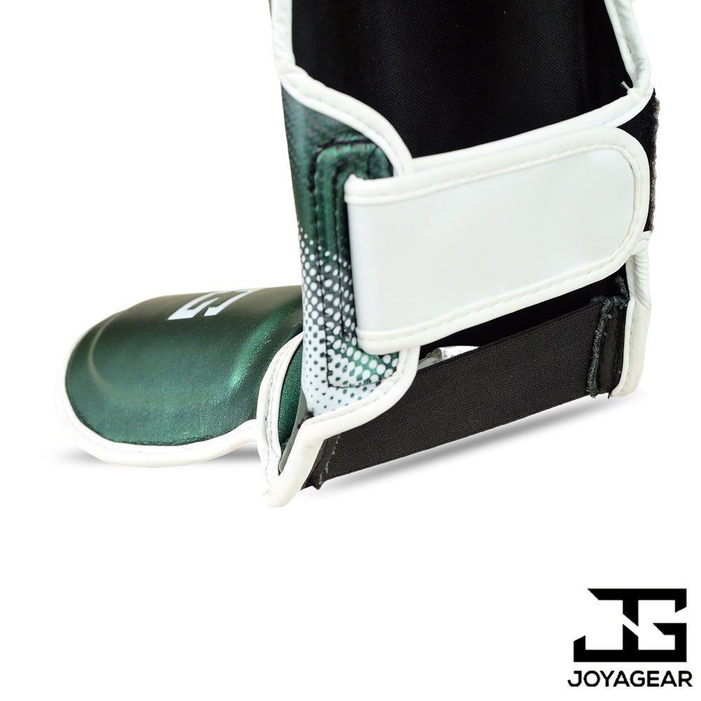 Joya Evolution Scheenbeschermers Groen Wit Joya Evolution Scheenbeschermers Groen Wit