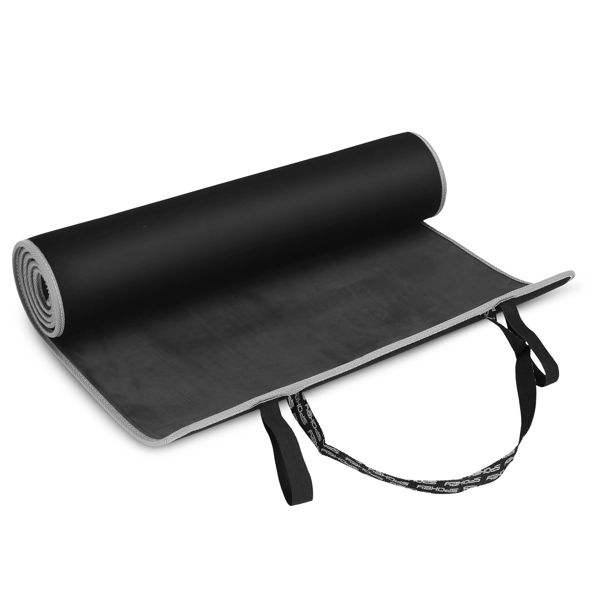 Spokey FLEXMAT Fitnessmat Zwart 0,6 cm Neopreen Antislip Spokey FLEXMAT Fitnessmat Zwart 0,6 cm Neopreen Antislip