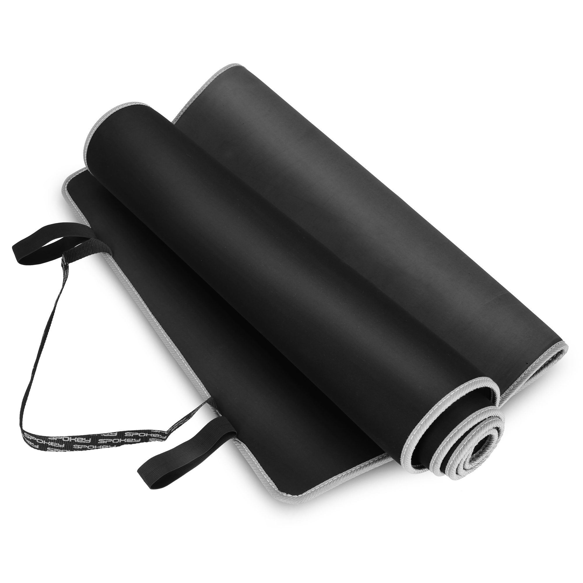 Spokey FLEXMAT Fitnessmat Zwart 0,6 cm Neopreen Antislip Spokey FLEXMAT Fitnessmat Zwart 0,6 cm Neopreen Antislip
