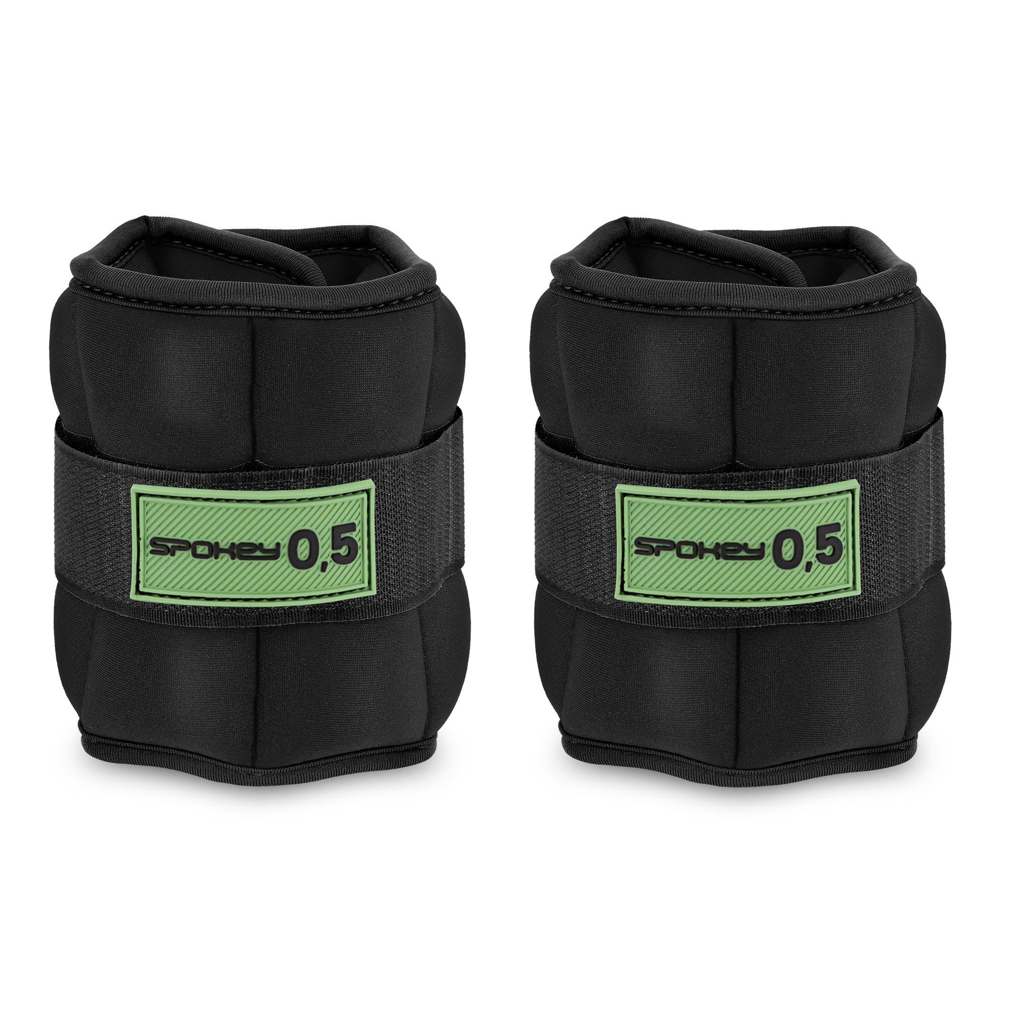 Spokey Form IV Pols- en Enkelgewichten 0,5 kg Zwart Spokey Form IV Pols- en Enkelgewichten 0,5 kg Zwart