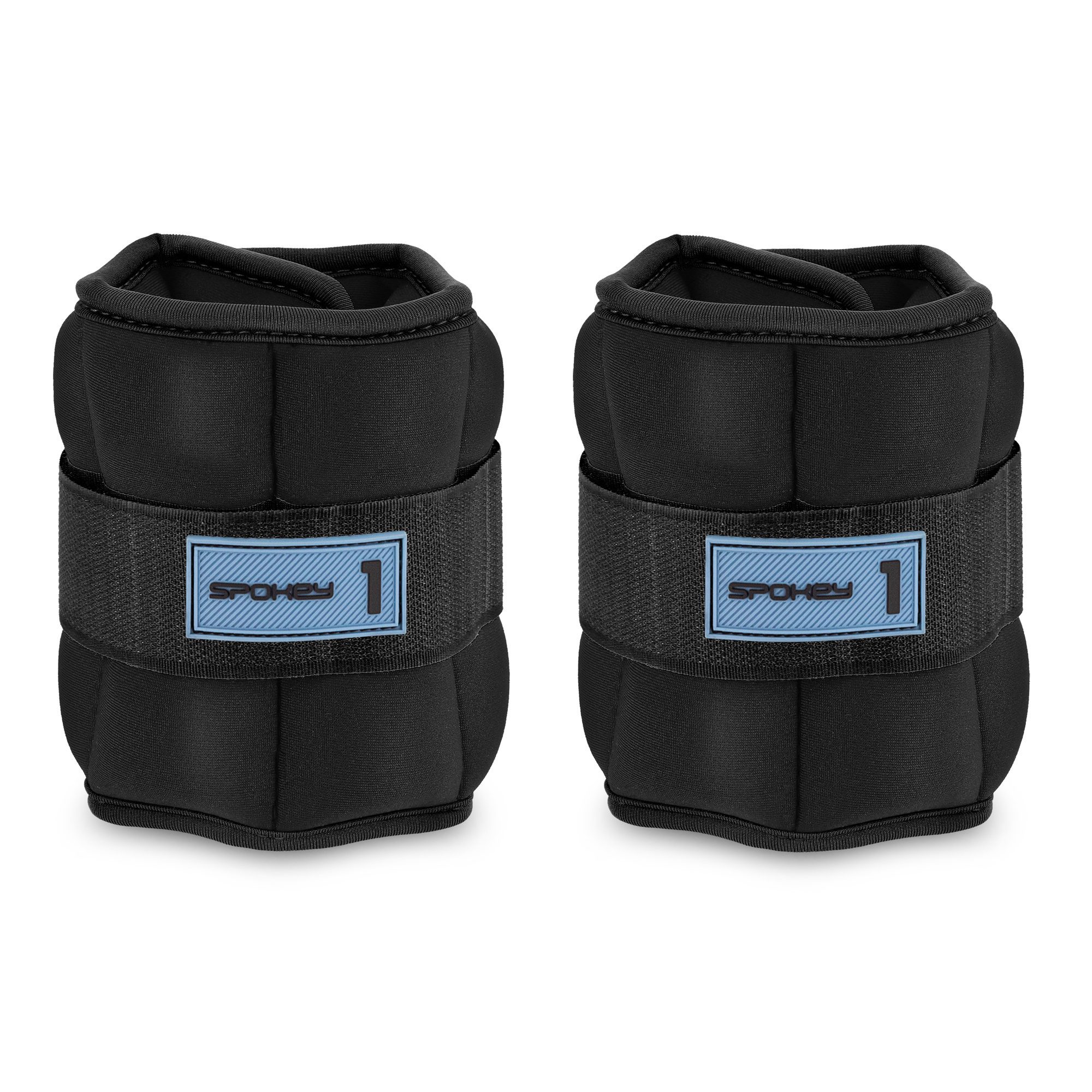 Spokey Form IV Pols- en Enkelgewichten 1 kg Zwart Spokey Form IV Pols- en Enkelgewichten 1 kg Zwart