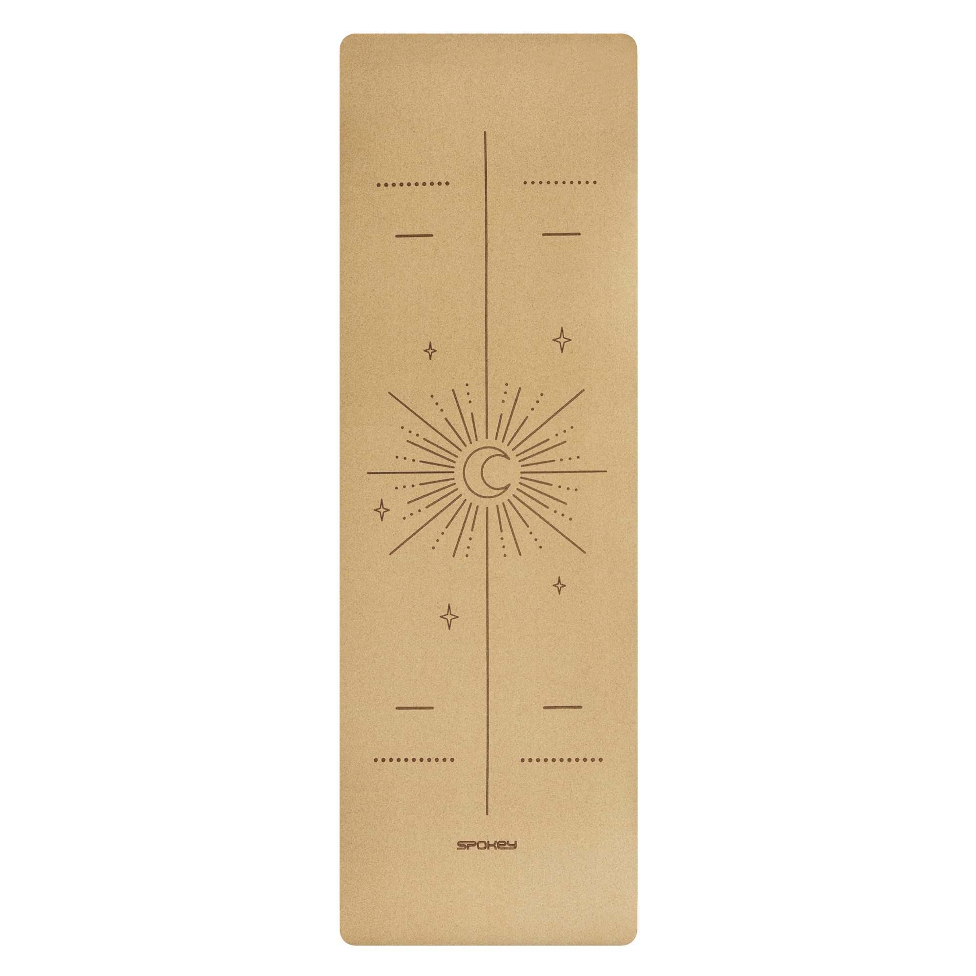 Spokey Savasana Kurken Yogamat Groen 183 x 61 cm Spokey Savasana Kurken Yogamat Groen 183 x 61 cm