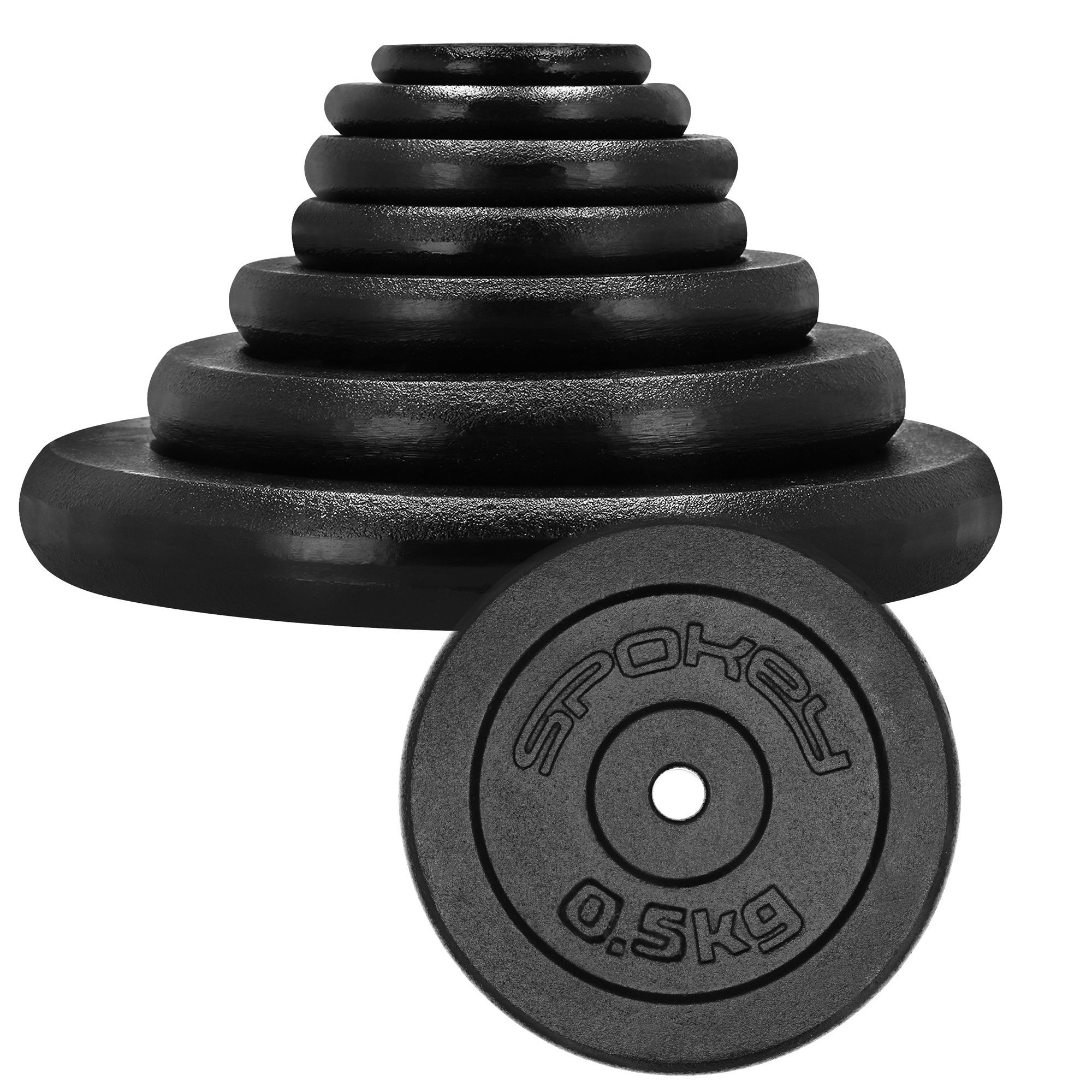Spokey Sinis Haltergewicht 10 kg Zwart Spokey Sinis Haltergewicht 10 kg Zwart