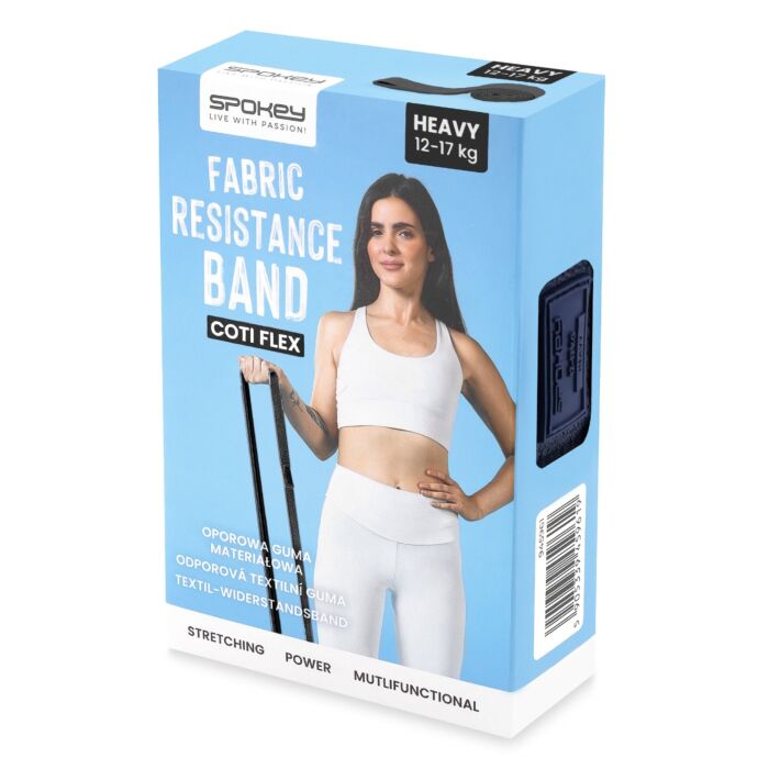 Spokey Power Band - Weerstandsband - 12 tot 17 kg - Donker Blauw Spokey Power Band - Weerstandsband - 12 tot 17 kg - Donker Blauw