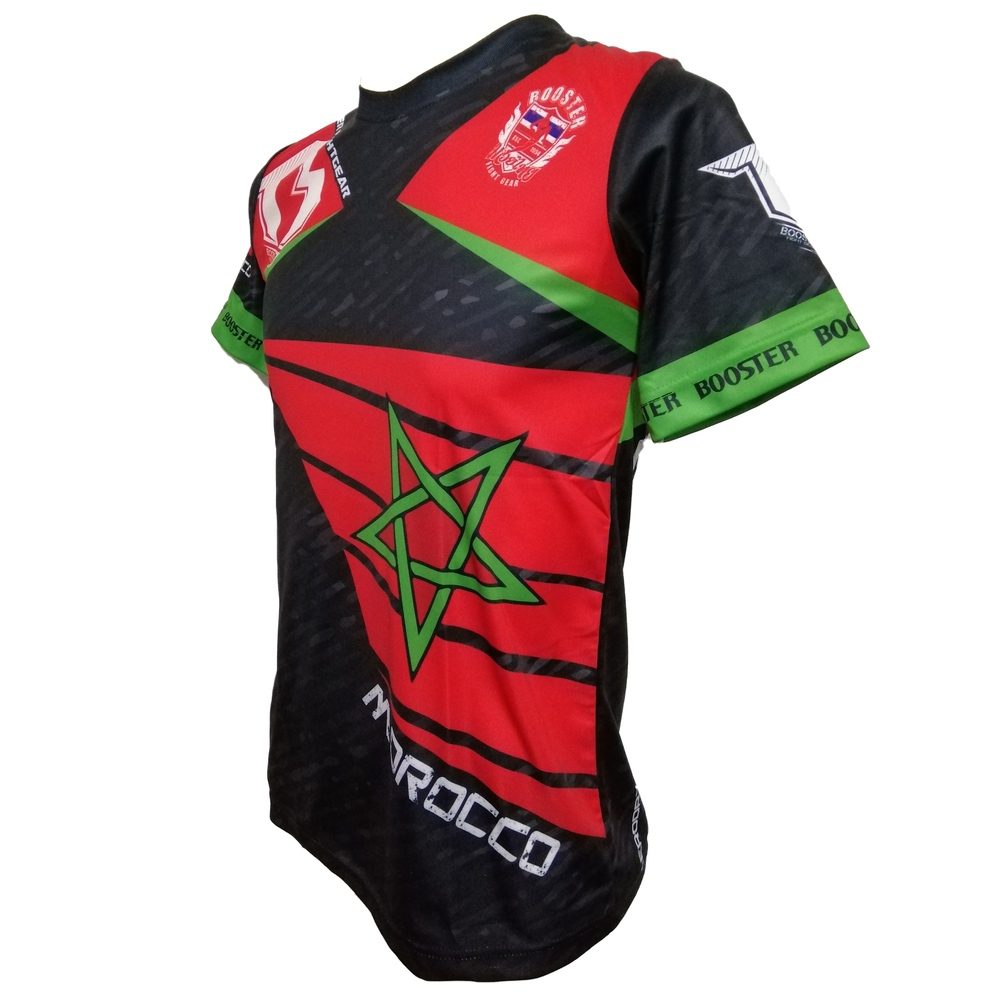 Booster Fight Gear Sublimated T-Shirt Morocco (AD MAROCO TEE) Booster Fight Gear Sublimated T-Shirt Morocco (AD MAROCO TEE)