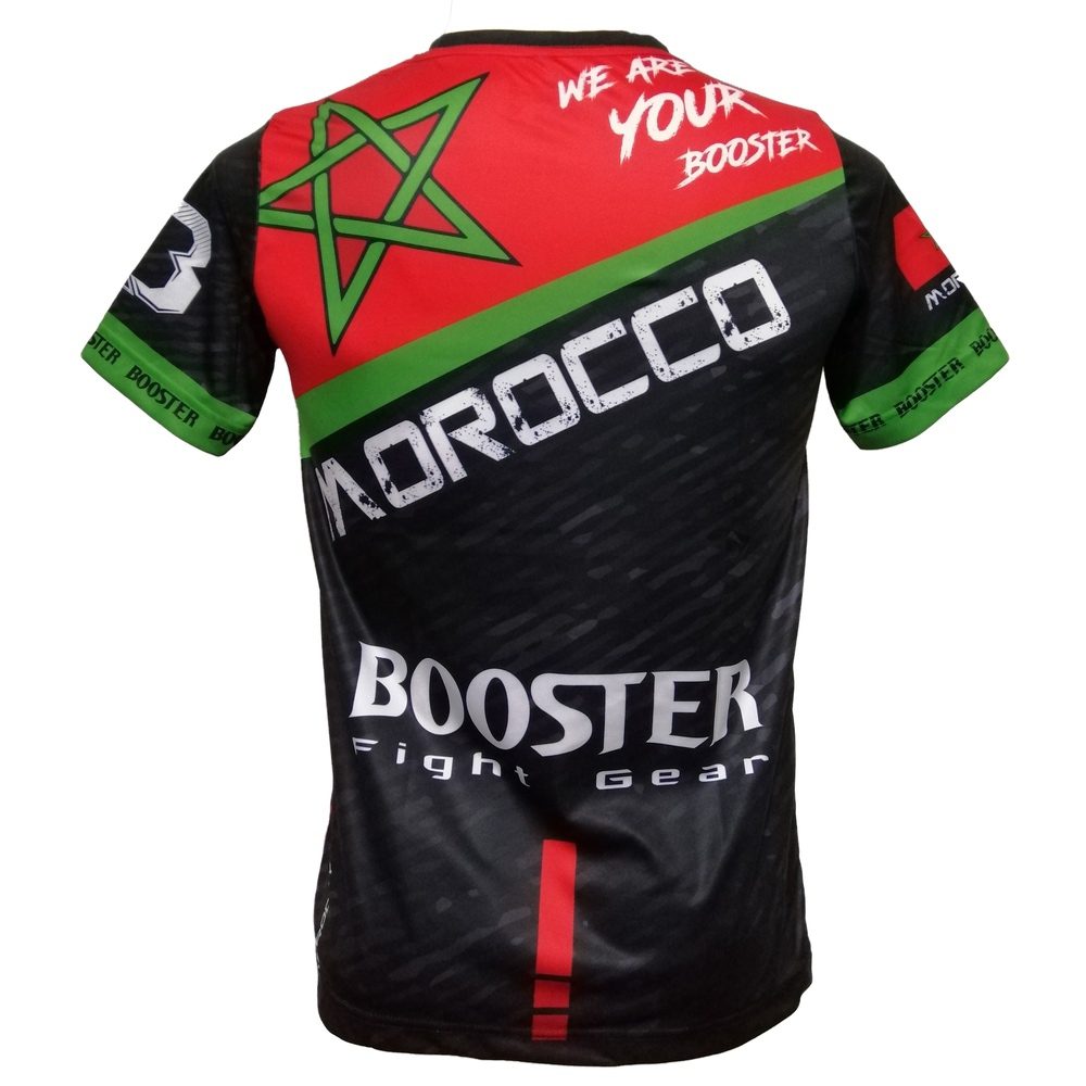 Booster Fight Gear Sublimated T-Shirt Morocco (AD MAROCO TEE) Booster Fight Gear Sublimated T-Shirt Morocco (AD MAROCO TEE)