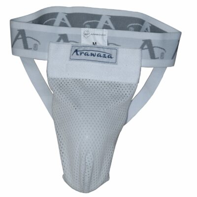 Arawaza Kruisbeschermer - WKF approved - Wit (ARAGPWKFM)