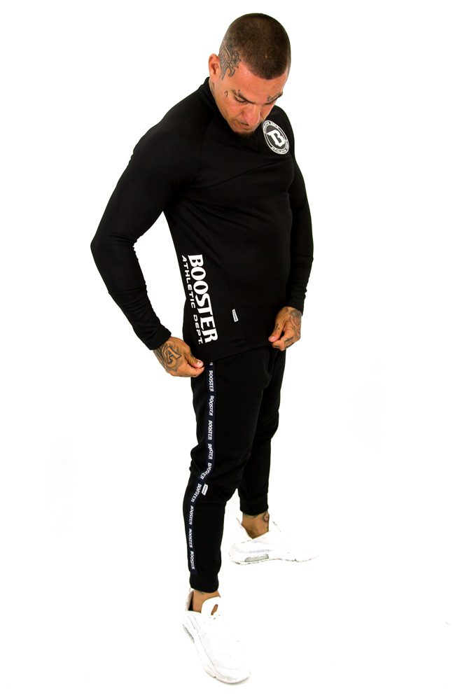 Booster Athletic Dept. Trainingspak Zwart (B FORCE TRACK 1) Booster Athletic Dept. Trainingspak Zwart (B FORCE TRACK 1)