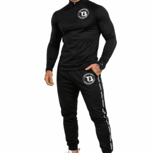 Booster Athletic Dept. Trainingspak Zwart (B FORCE TRACK 1) Booster Athletic Dept. Trainingspak Zwart (B FORCE TRACK 1)