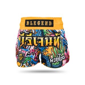 B Legend Muay Thai Shorts Crazy (B LEGEND 6)