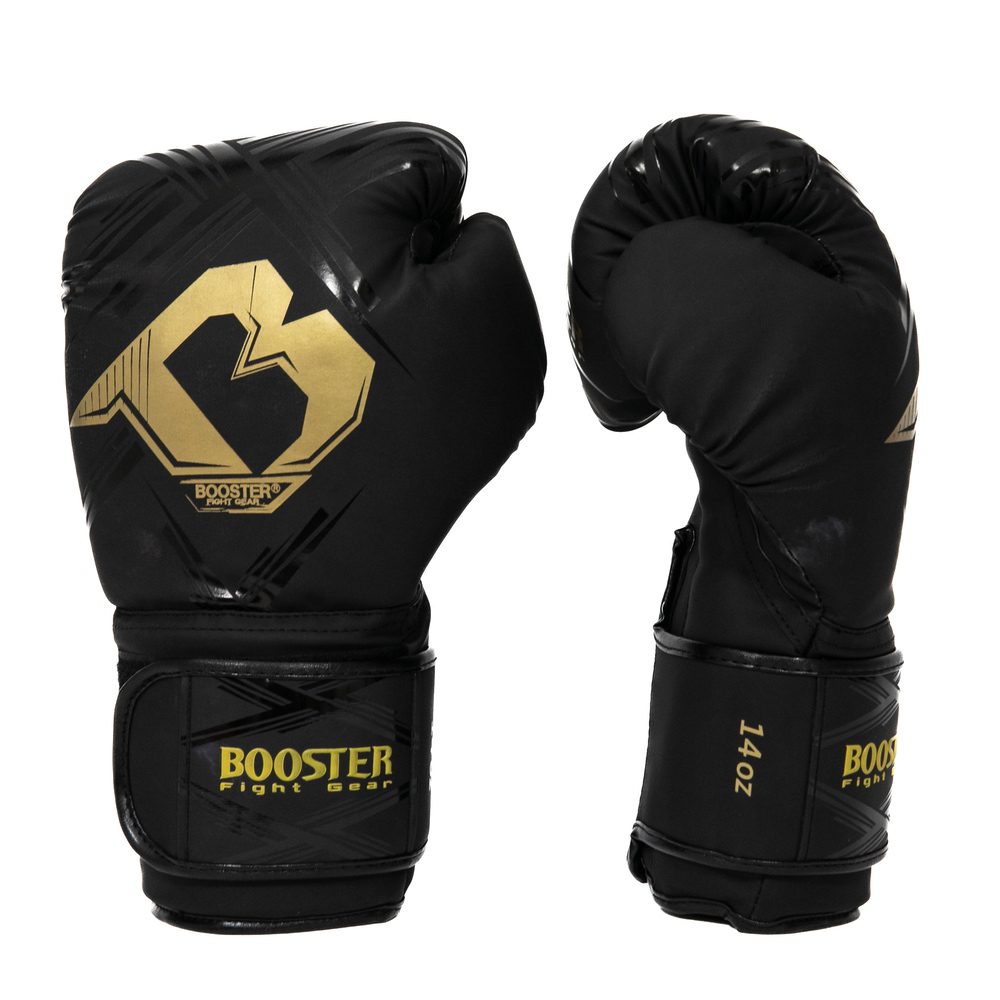 Booster Alpha Series Bokshandschoenen Zwart Goud (BFG ALPHA BLACK GOLD) Booster Alpha Series Bokshandschoenen Zwart Goud (BFG ALPHA BLACK GOLD)
