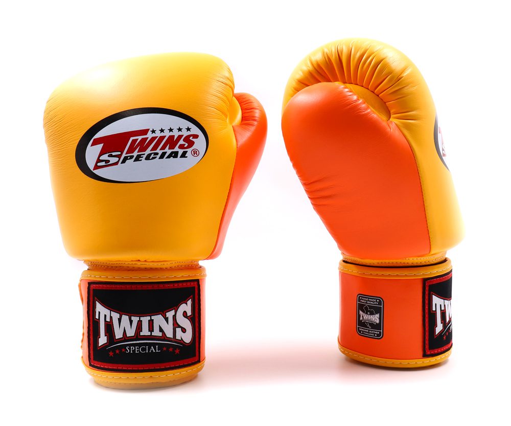 Twins Special BGVL 3 Kickbokshandschoenen (BGVL 3 2TYELLOWORANGE) Twins Special BGVL 3 Kickbokshandschoenen (BGVL 3 2TYELLOWORANGE)