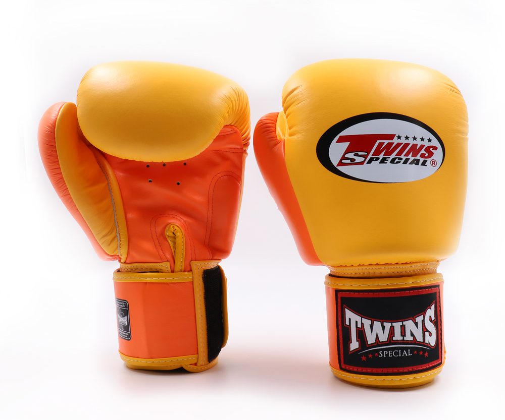 Twins Special BGVL 3 Kickbokshandschoenen (BGVL 3 2TYELLOWORANGE) Twins Special BGVL 3 Kickbokshandschoenen (BGVL 3 2TYELLOWORANGE)