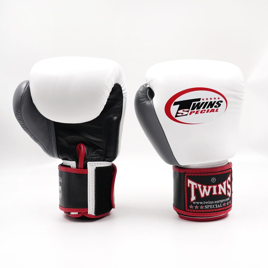 Twins Special BGVL 3 Kickbokshandschoenen (BGVL-3-3TBLACKWHITEGREY) Twins Special BGVL 3 Kickbokshandschoenen (BGVL-3-3TBLACKWHITEGREY)