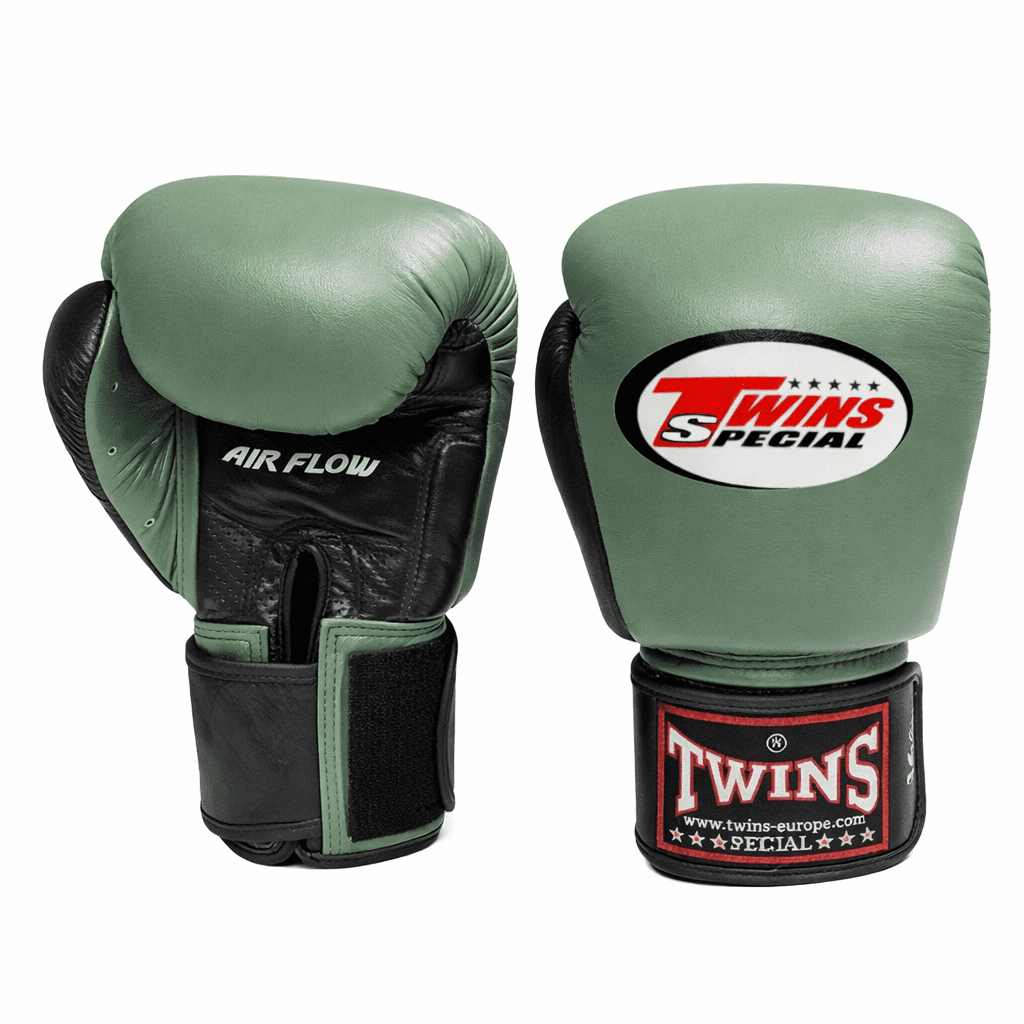Twins Special Air Flow Bokshandschoenen (BGVL 3 AIR BLACK OLIVE) Twins Special Air Flow Bokshandschoenen (BGVL 3 AIR BLACK OLIVE)