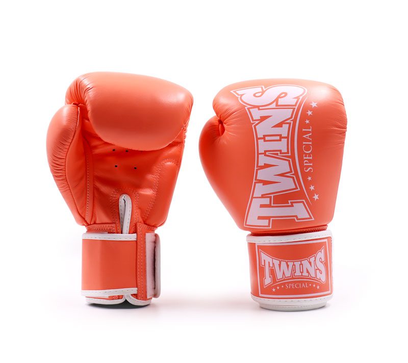 Twins Special Bokshandschoenen Tangerine (BGVL4P TANGERINE) Twins Special Bokshandschoenen Tangerine (BGVL4P TANGERINE)