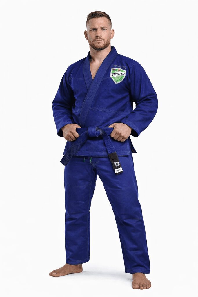 Booster Fight Gear BJJ Gi Blue (BJJ V 2 PRO SHIELD BLUE) Booster Fight Gear BJJ Gi Blue (BJJ V 2 PRO SHIELD BLUE)