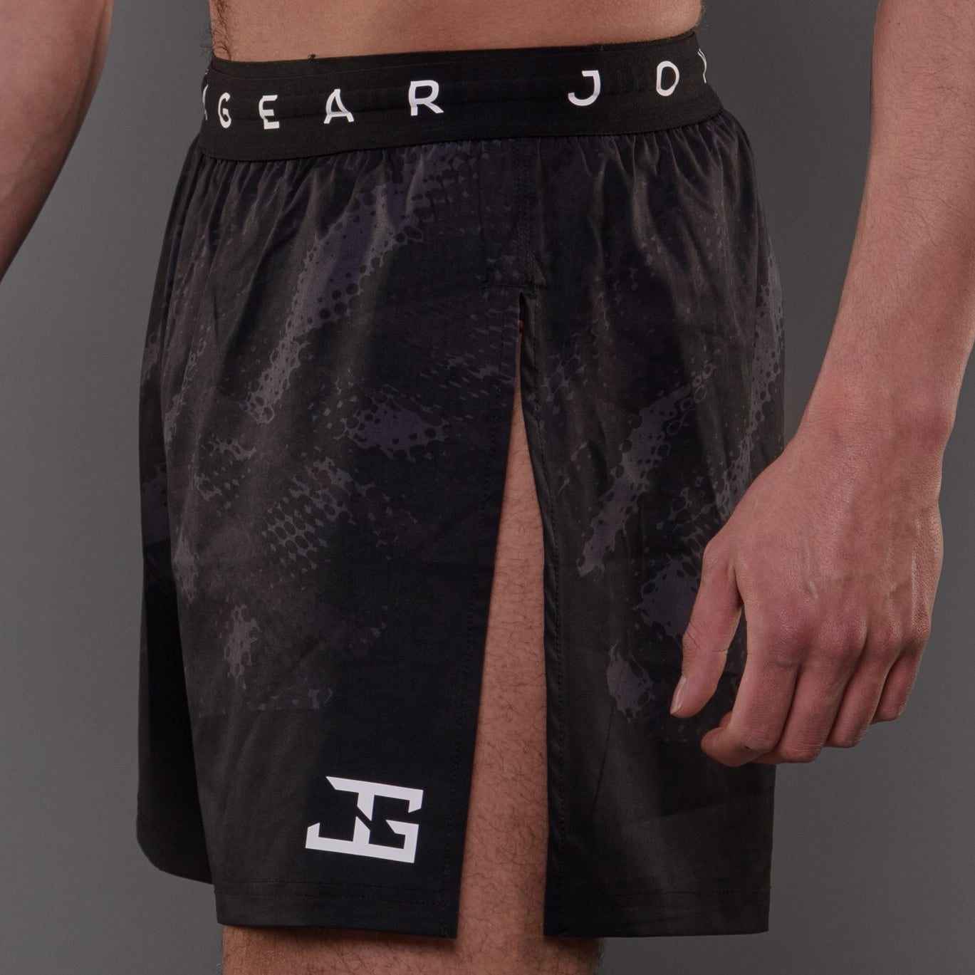 Joya Gear Elite High Split MMA Short Zwart Joya Gear Elite High Split MMA Short Zwart