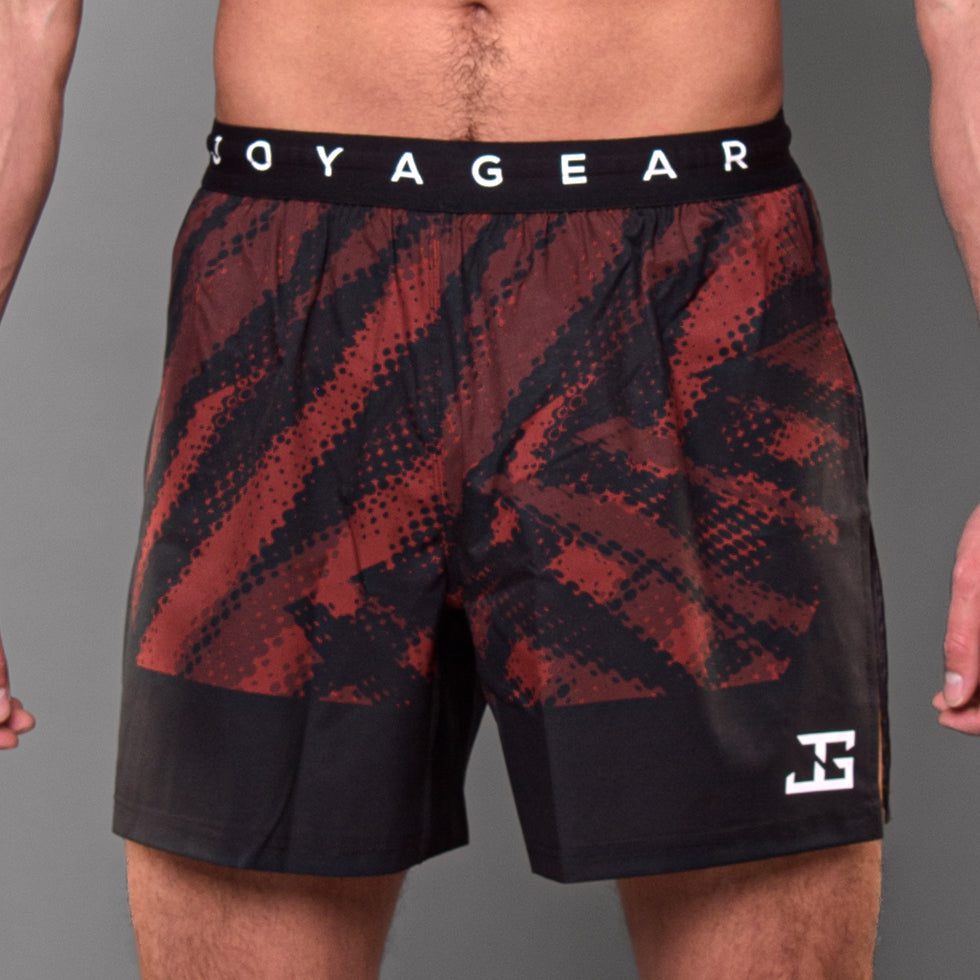 Joya Elite High Split MMA Short Rood Joya Elite High Split MMA Short Rood