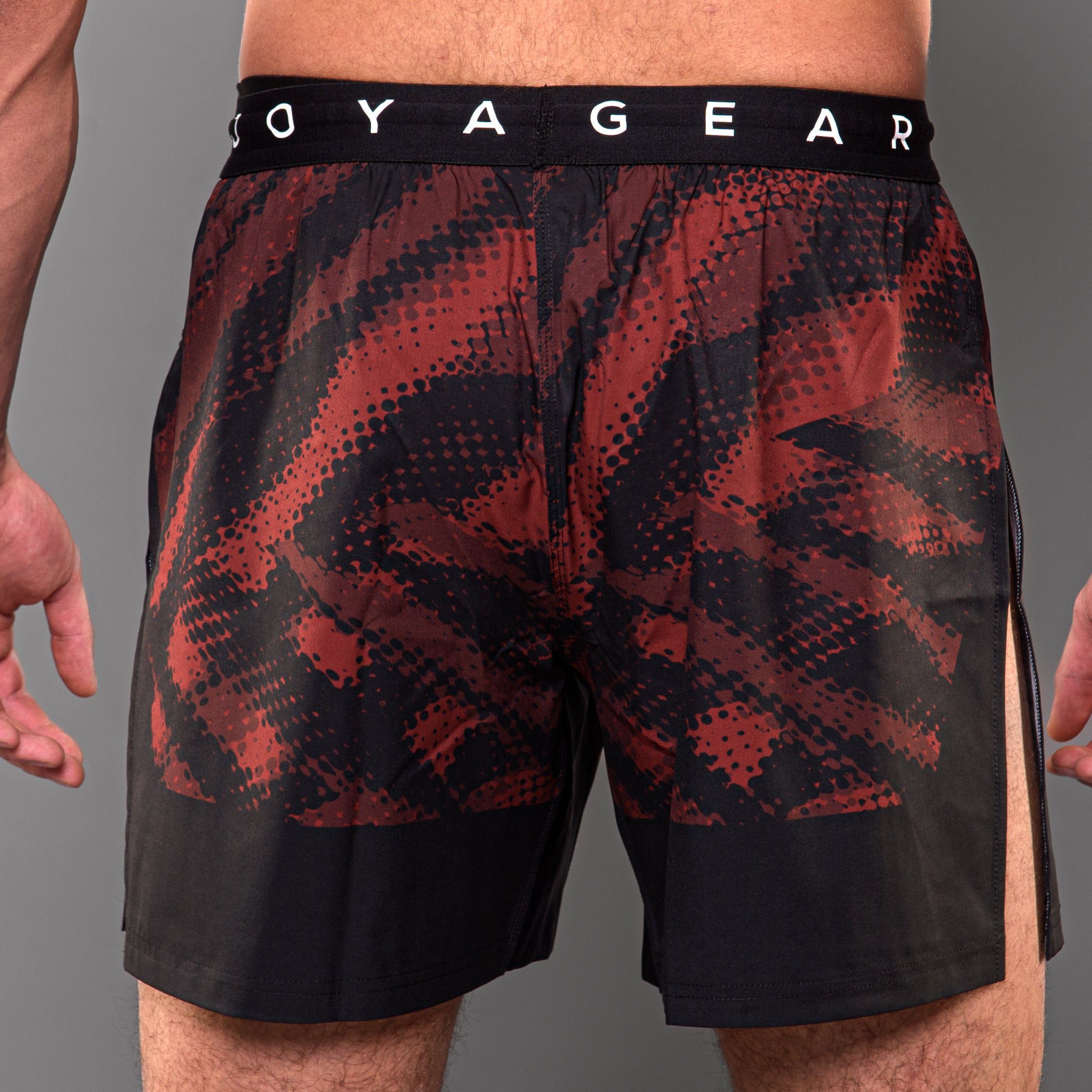 Joya Elite High Split MMA Short Rood Joya Elite High Split MMA Short Rood