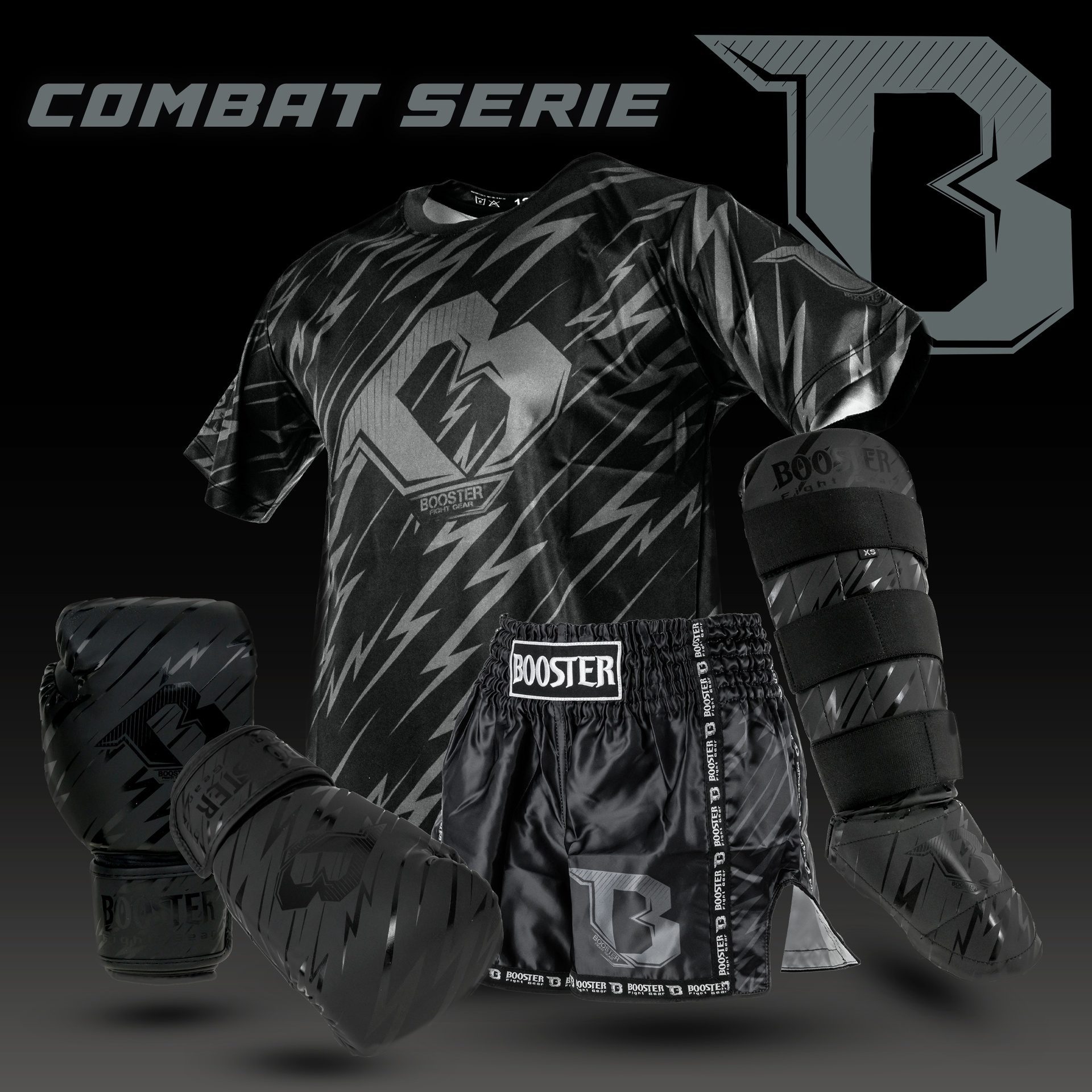 Booster Fight Gear Youth Combat Series Scheenbeschermers (COMBAT SERIES 4 SG)