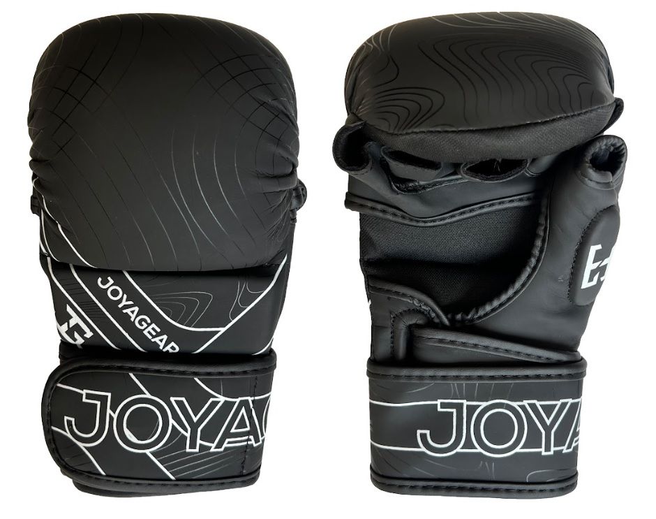 Joya Essential MMA Sparring Handschoenen Zwart Wit Joya Essential MMA Sparring Handschoenen Zwart Wit