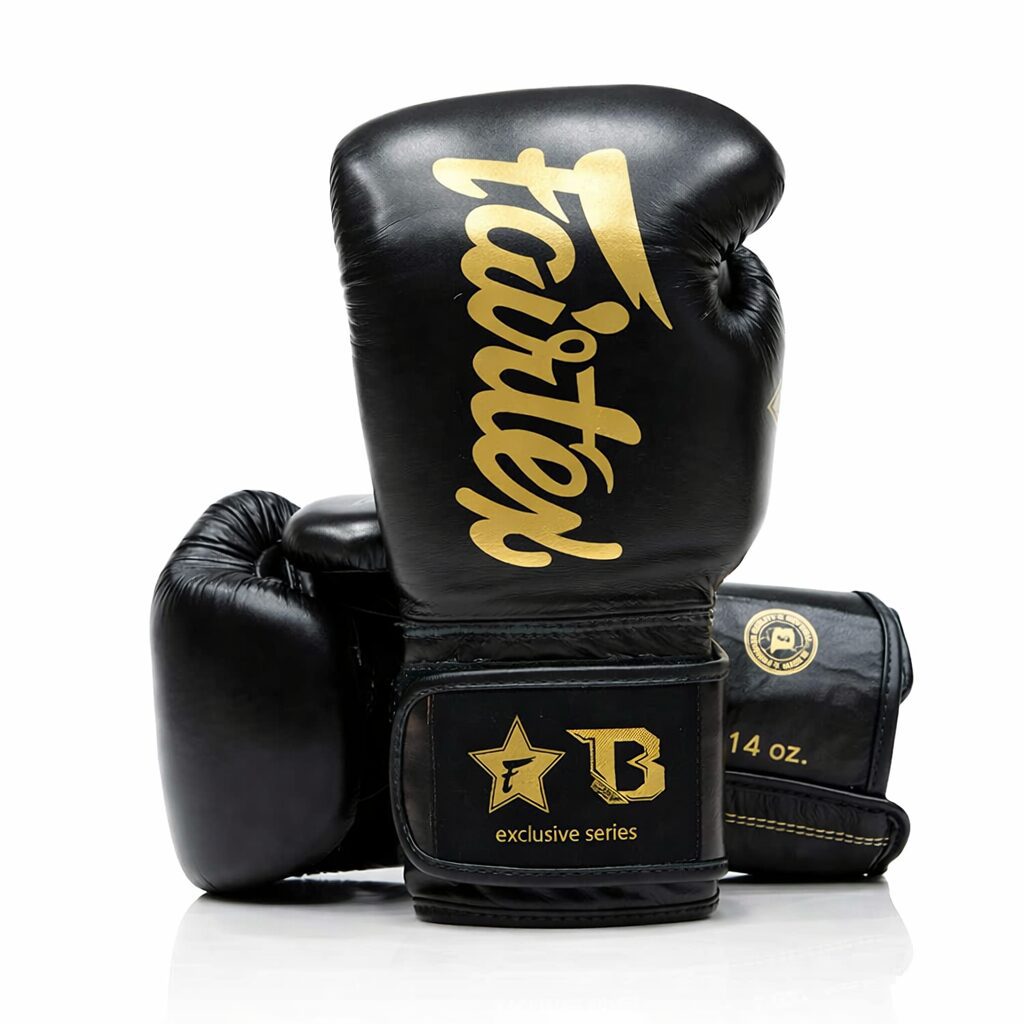 Fairtex Booster Bokshandschoenen Zwart Goud (FXB BG V2 BLACK GOLD) Fairtex Booster Bokshandschoenen Zwart Goud (FXB BG V2 BLACK GOLD)