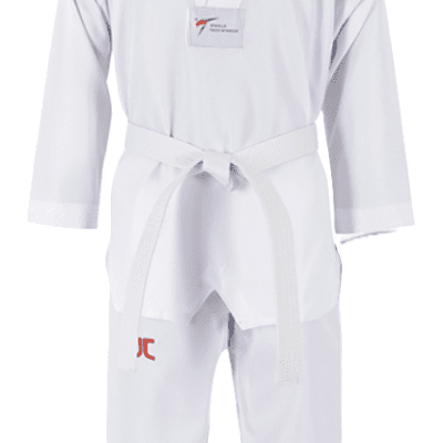 JCalicu Taekwondopak - Basic Uniform WT approved - Wit (JC-0001)