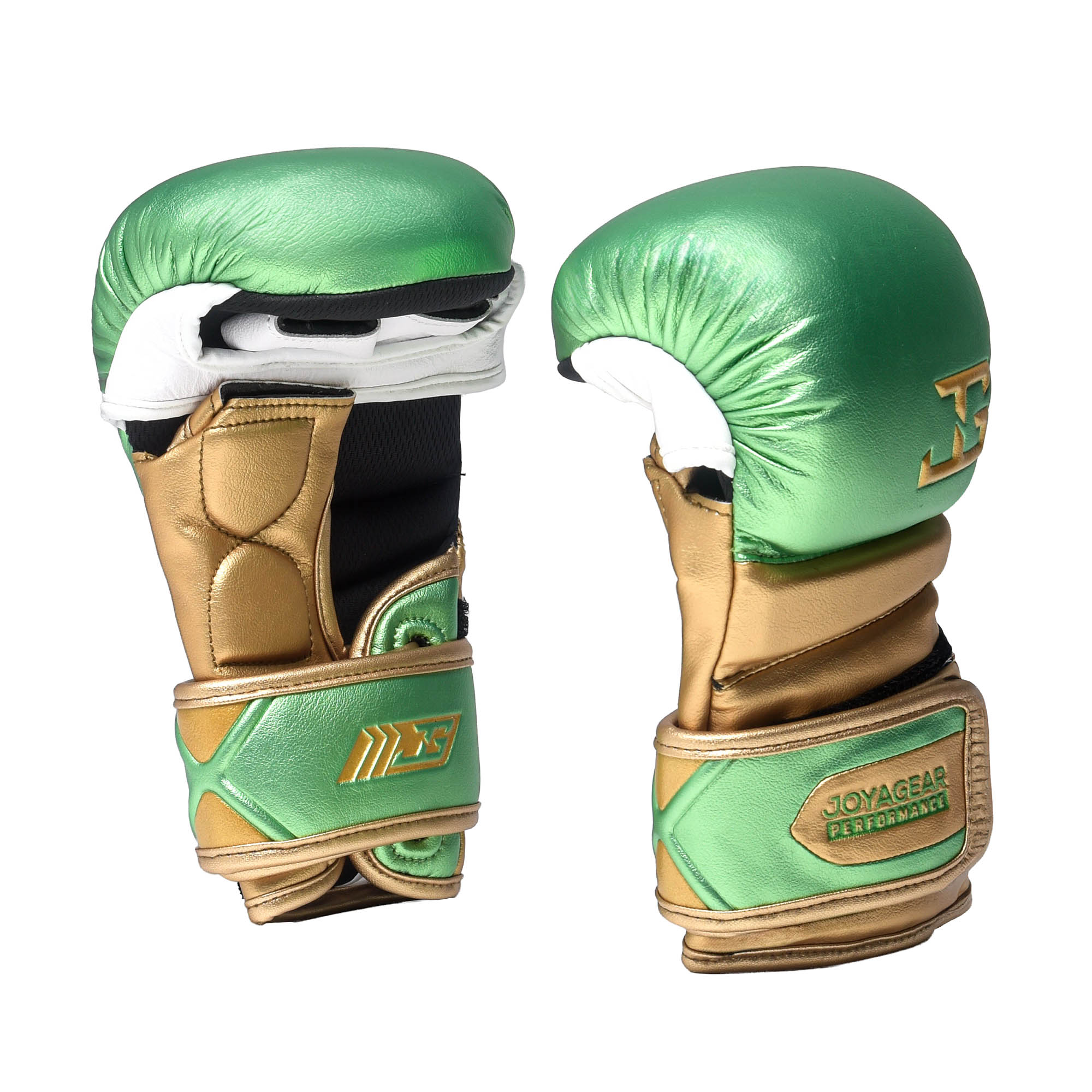 Joya Performance MMA Handschoenen Groen Goud Joya Performance MMA Handschoenen Groen Goud