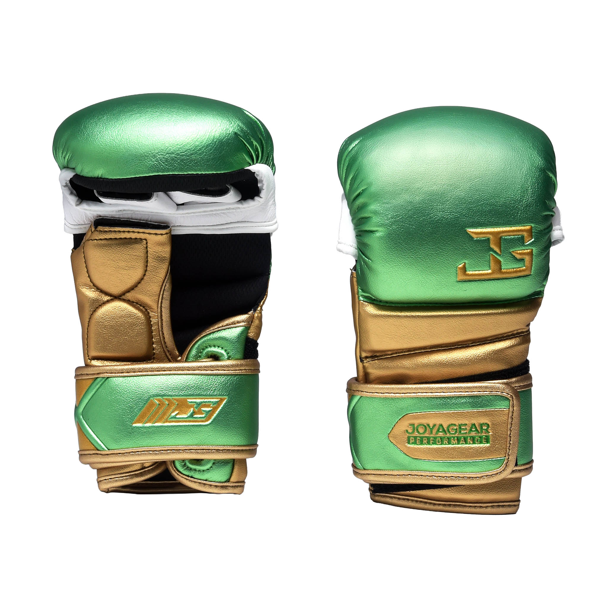 Joya Performance MMA Handschoenen Groen Goud Joya Performance MMA Handschoenen Groen Goud