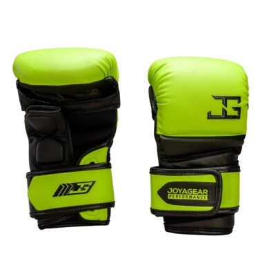 Joya Performance MMA Handschoenen Zwart Limoengroen