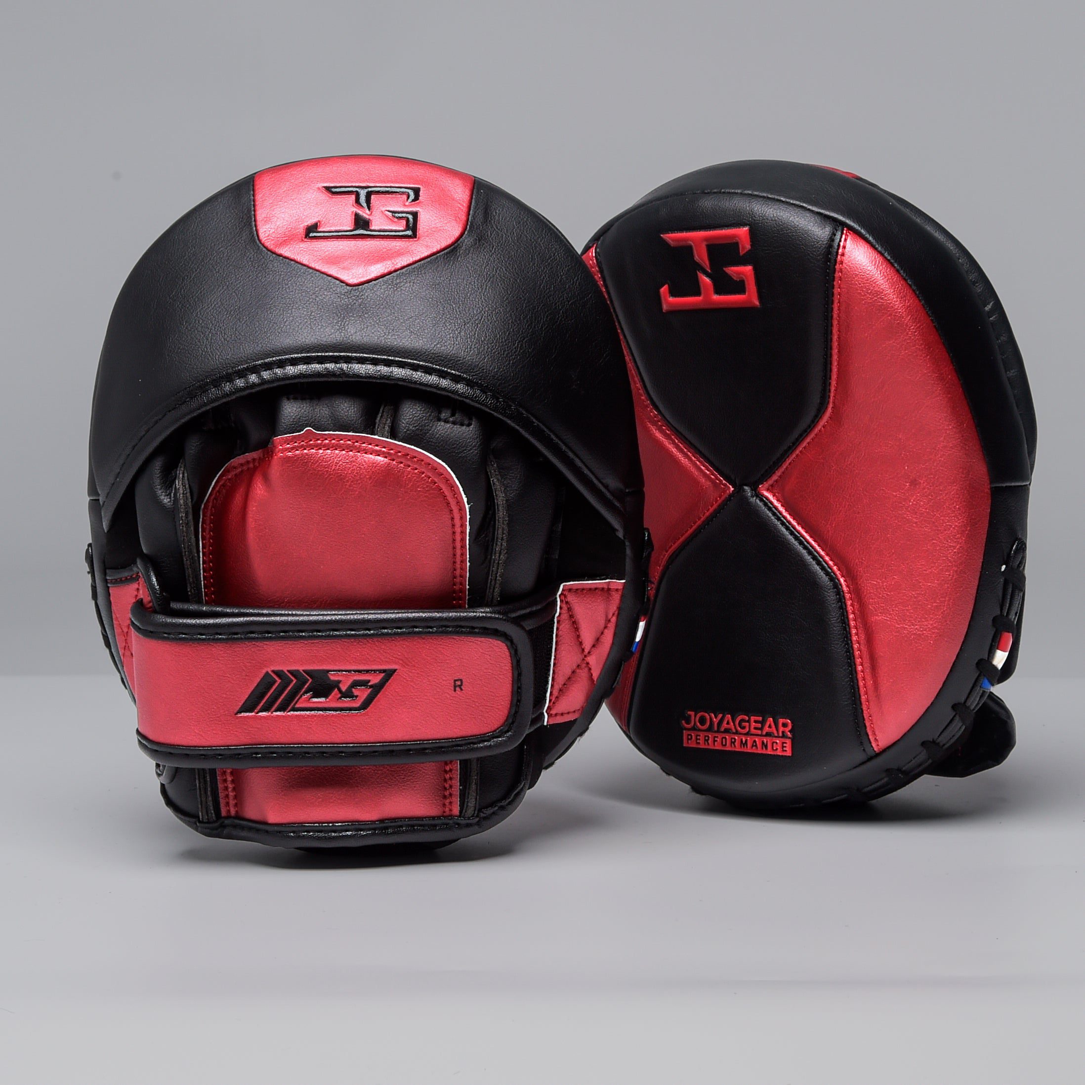 Joya Performance CM100 Handpads Zwart Rood Joya Performance CM100 Handpads Zwart Rood