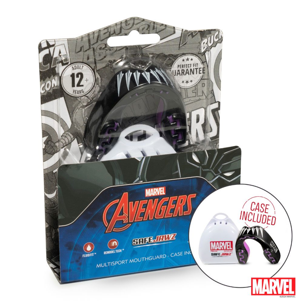 Safejawz Gebitsbeschermer Black Panther (SAFEJAWZ MARVEL BLACK PANTHER) Safejawz Gebitsbeschermer Black Panther (SAFEJAWZ MARVEL BLACK PANTHER)