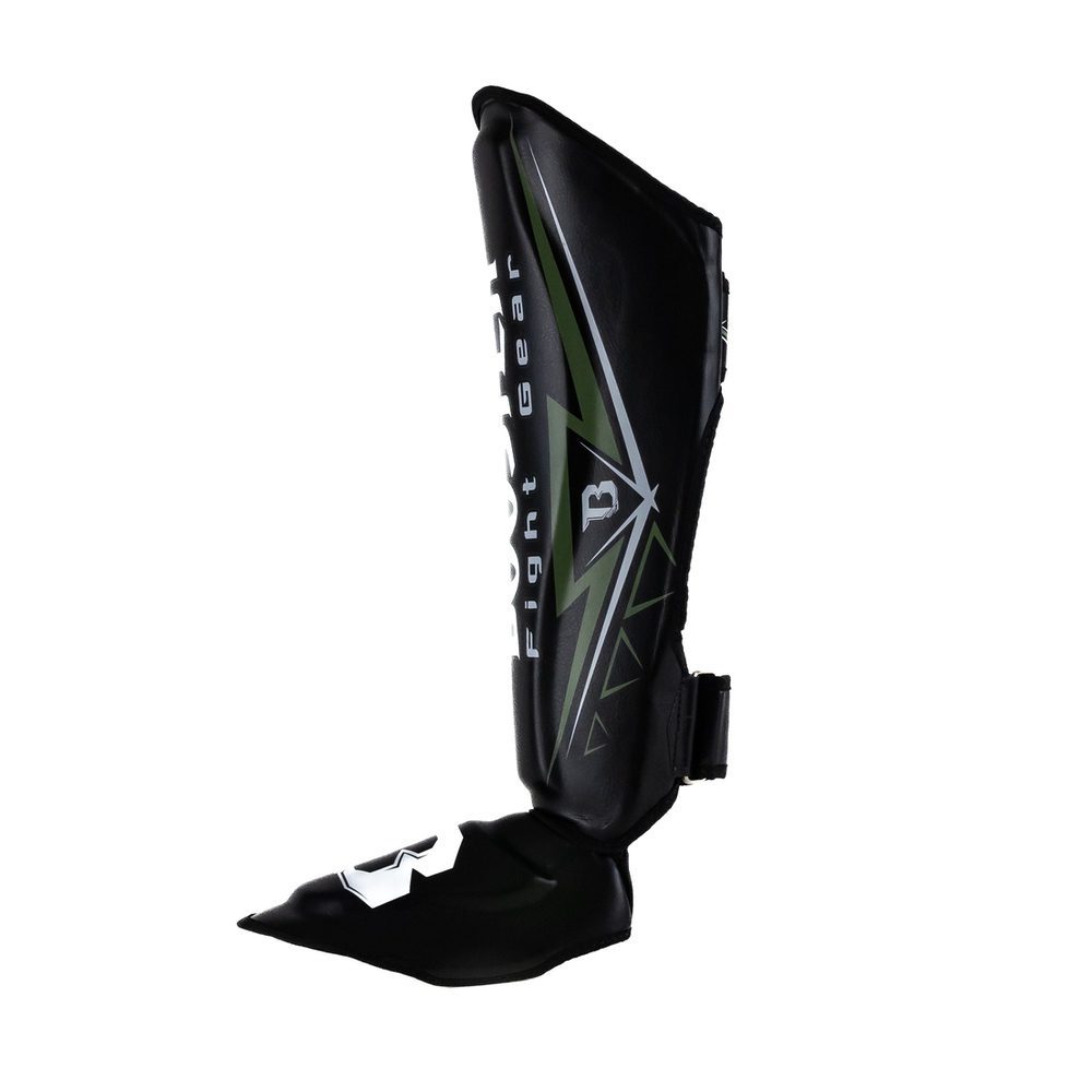 Booster Fightgear Warrior Series Scheenbeschermers (SG WAR BK MIL) - Afbeelding 5