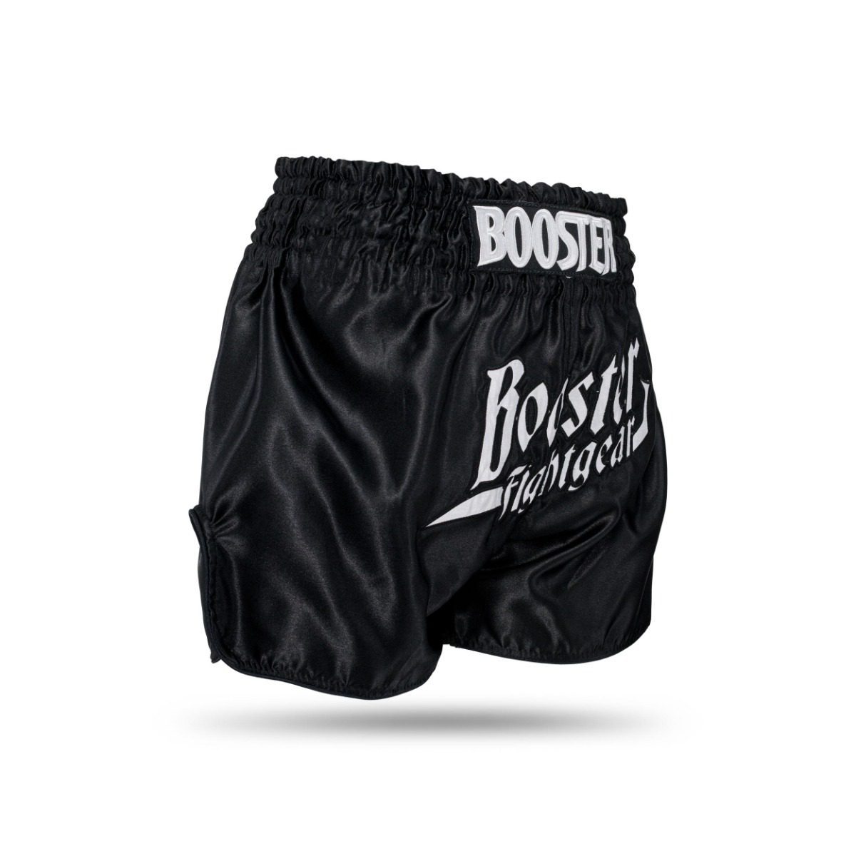 Booster Fight Gear Thunder Muay Thai Trunks (TBT THUNDER BK WH)