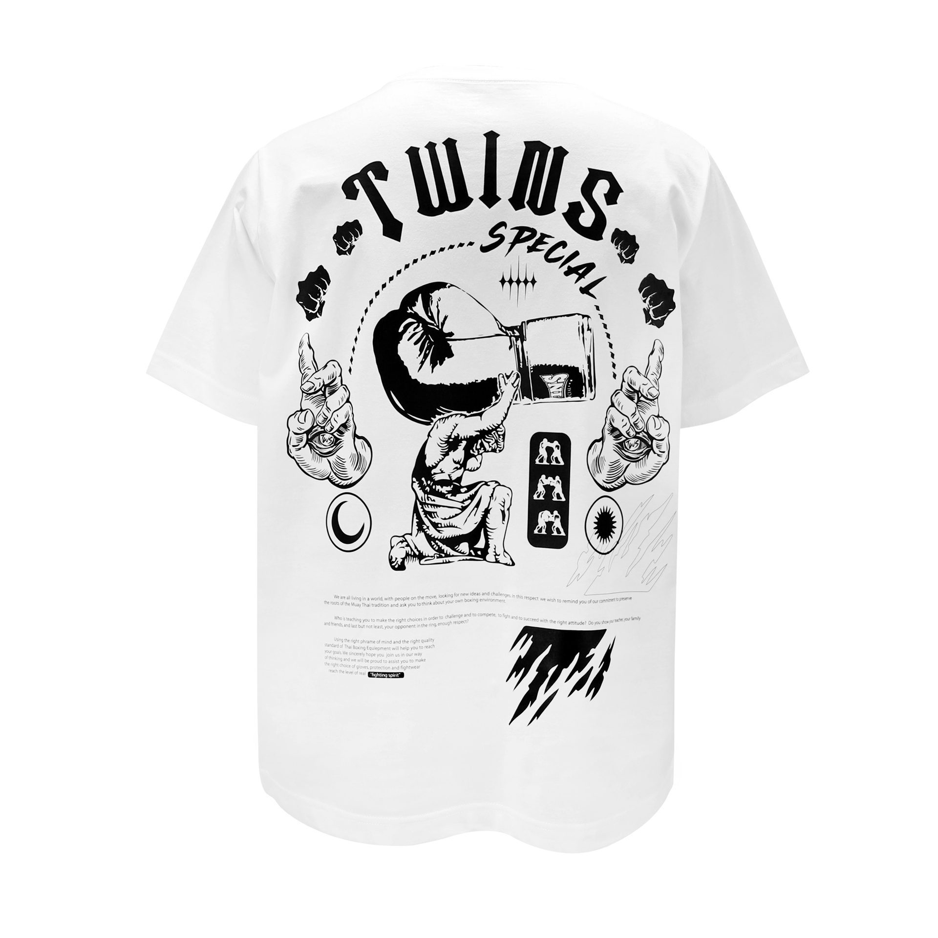 Twins T-Shirt 2 White (TWINS TEE 02 WHITE) Twins T-Shirt 2 White (TWINS TEE 02 WHITE)