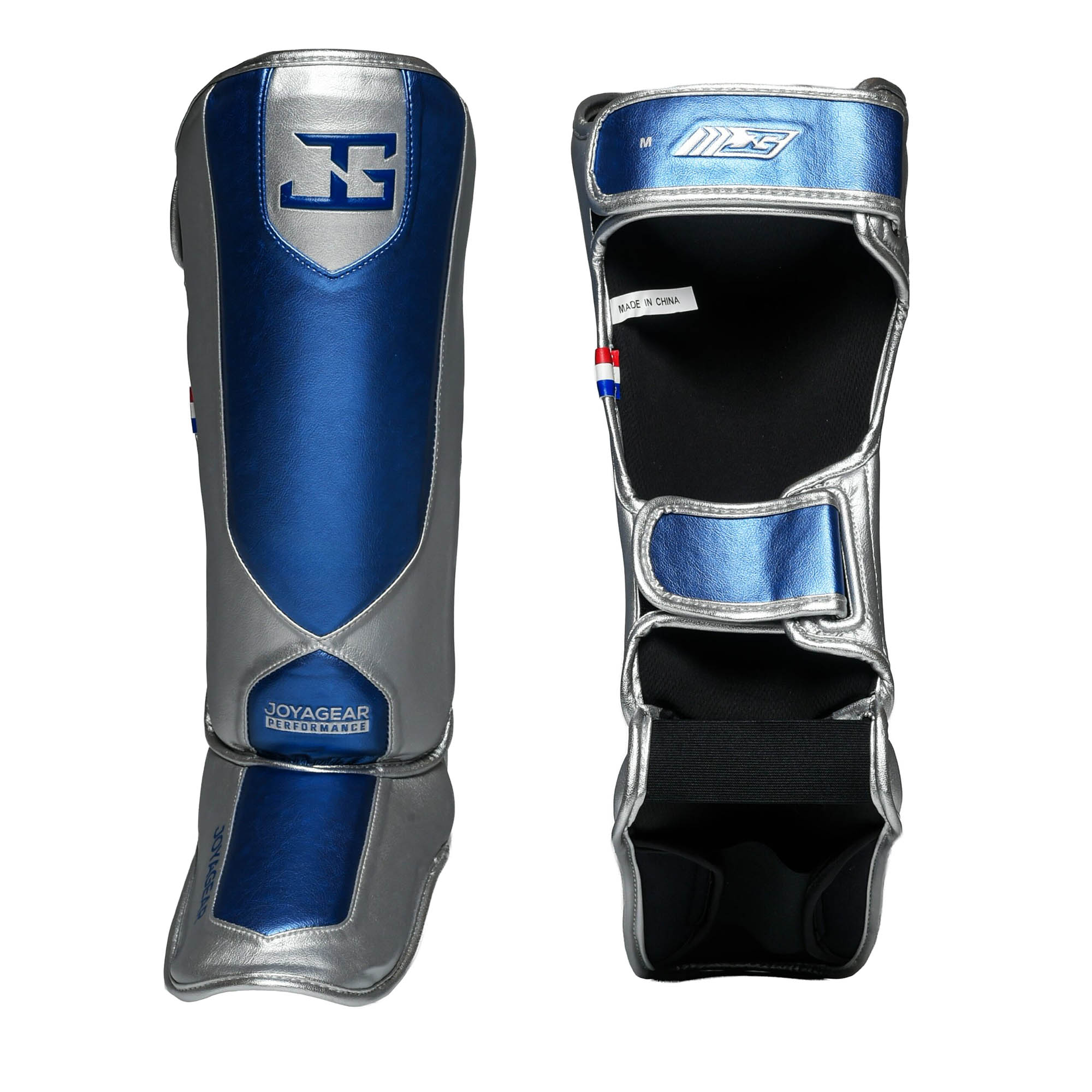 Joya Performance Scheenbeschermers Blauw Zilver Joya Performance Scheenbeschermers Blauw Zilver