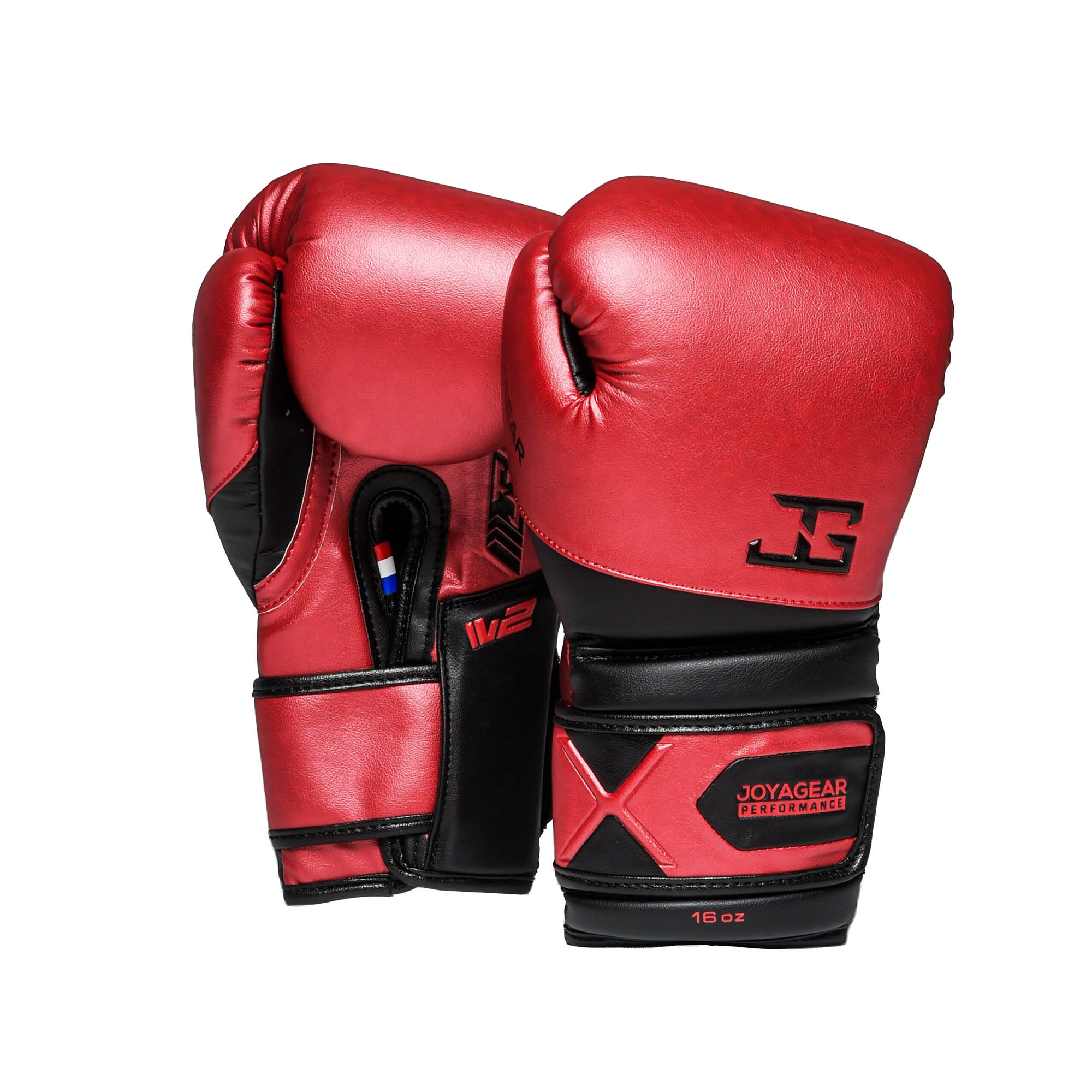 Joya Performance V2 bokshandschoenen rood zwart Joya Performance V2 bokshandschoenen rood zwart