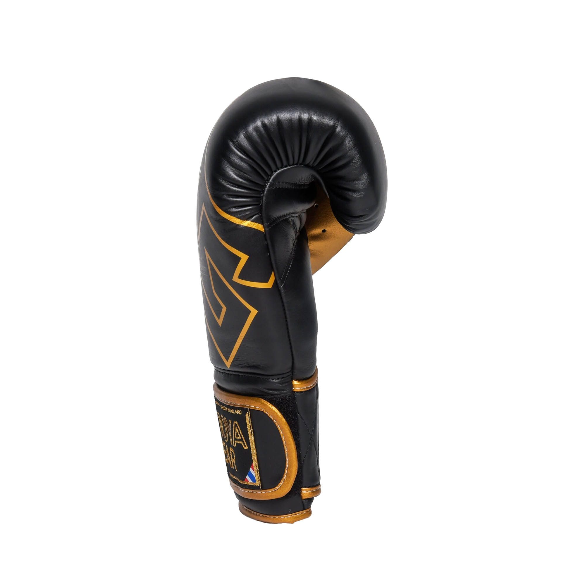 Joya Strike Kickbokshandschoenen Zwart Goud Joya Strike Kickbokshandschoenen Zwart Goud