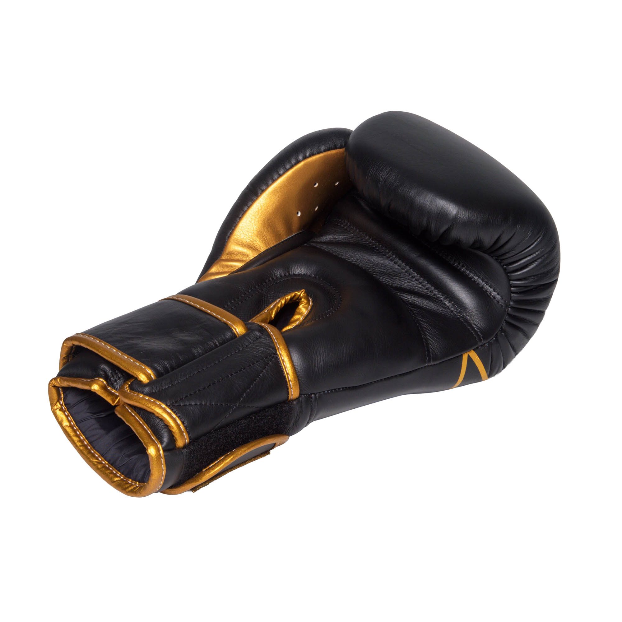 Joya Strike Kickbokshandschoenen Zwart Goud Joya Strike Kickbokshandschoenen Zwart Goud