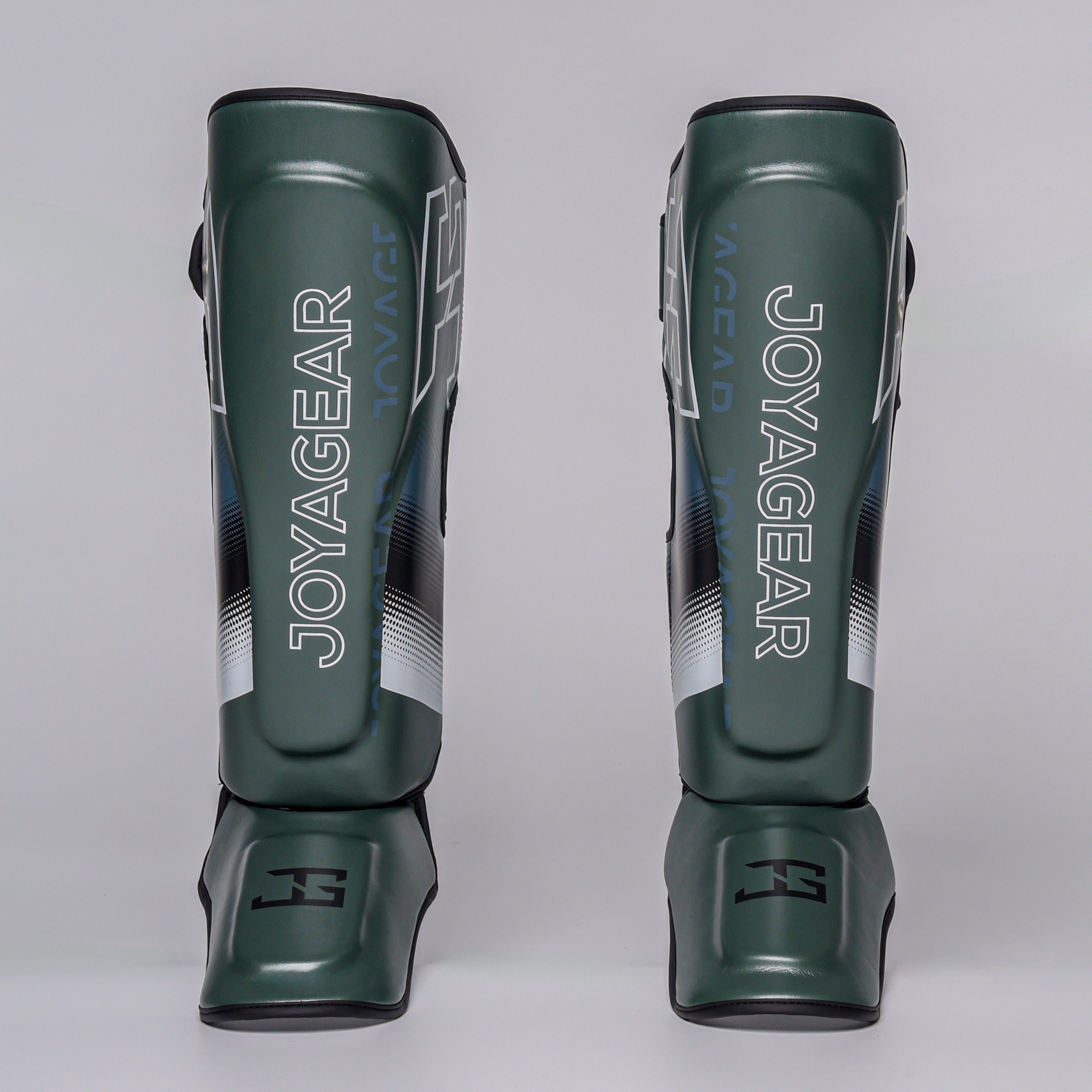Joya Evolution Pro Scheenbeschermers Groen Wit Joya Evolution Pro Scheenbeschermers Groen Wit