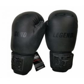 Kinderbokshandschoenen Legend Boxing (mat zwart)