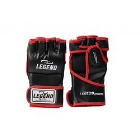 Legend Flow MMA handschoenen of Bokszak handschoenen zwart/rood