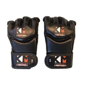 KravMaga Fightgear Free Fight Gloves - Zwart - MMA handschoenen