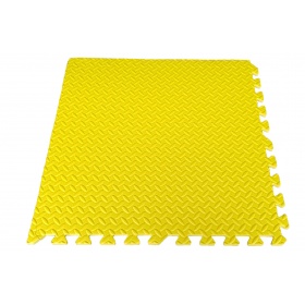 Puzzelmat 60 x 60 x 1.2 cm (geel)